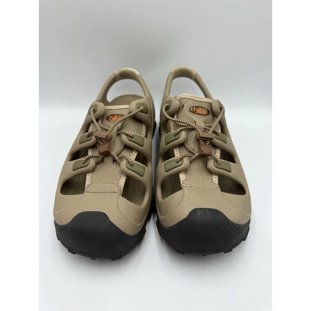 Crocs Bite  Sandals Beige-Taupe Outdoor Hiking Collection Trailbreaker Sz M9 W11